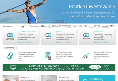 CONTMAN – projekt graficzny i wdrożenie strony www w oparciu o system CMS